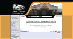Desktop Screenshot of clarkcountyschools161.org